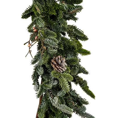Woodland Pine Garland With Pinecones - 1.2000