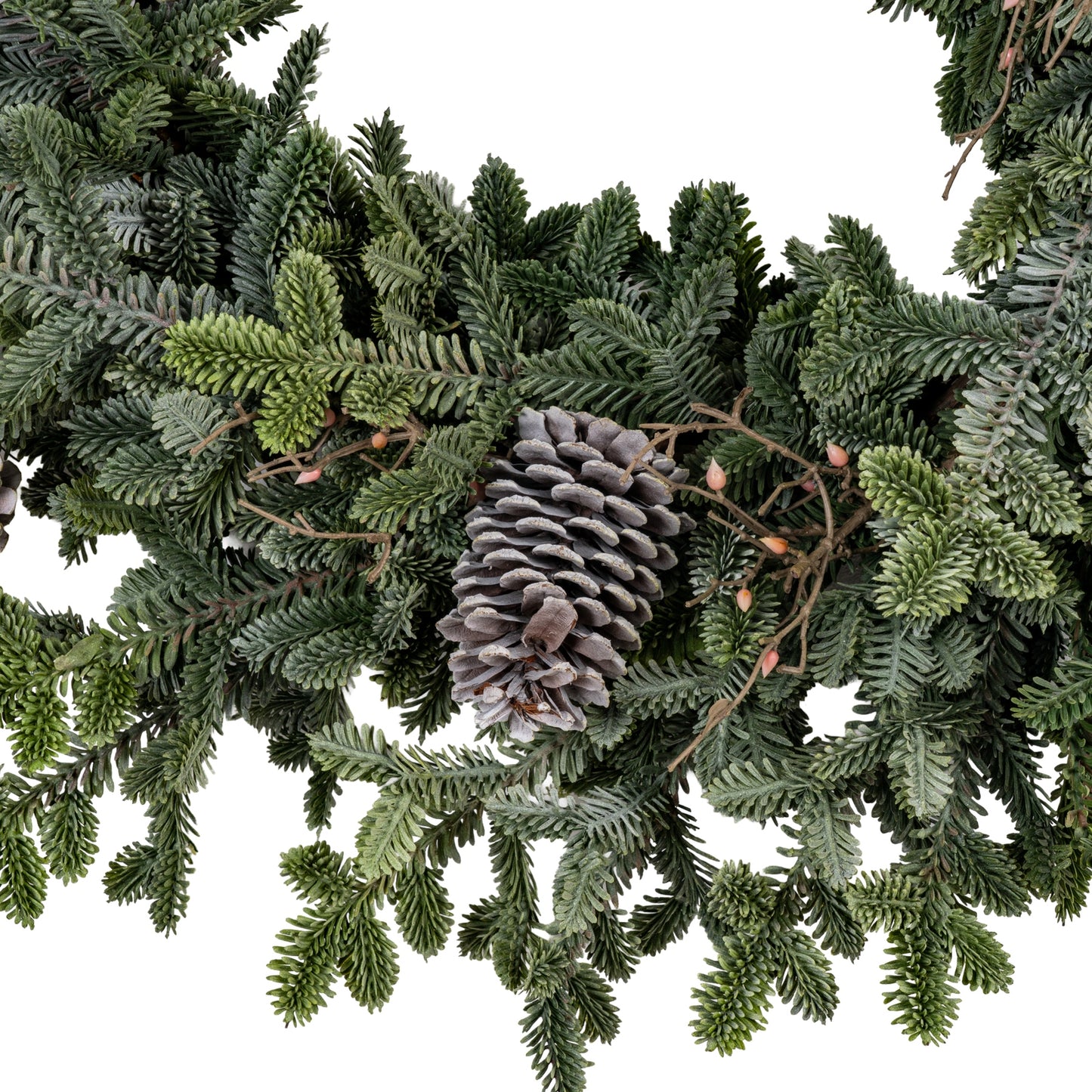 Woodland Pine Wreath With Pinecones - 2.6500