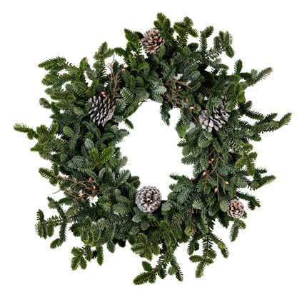 Woodland Pine Wreath With Pinecones - 2.6500