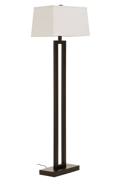Luma Black and White Floor Lamp