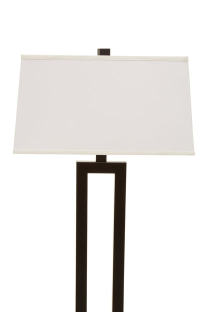 Luma Black and White Floor Lamp