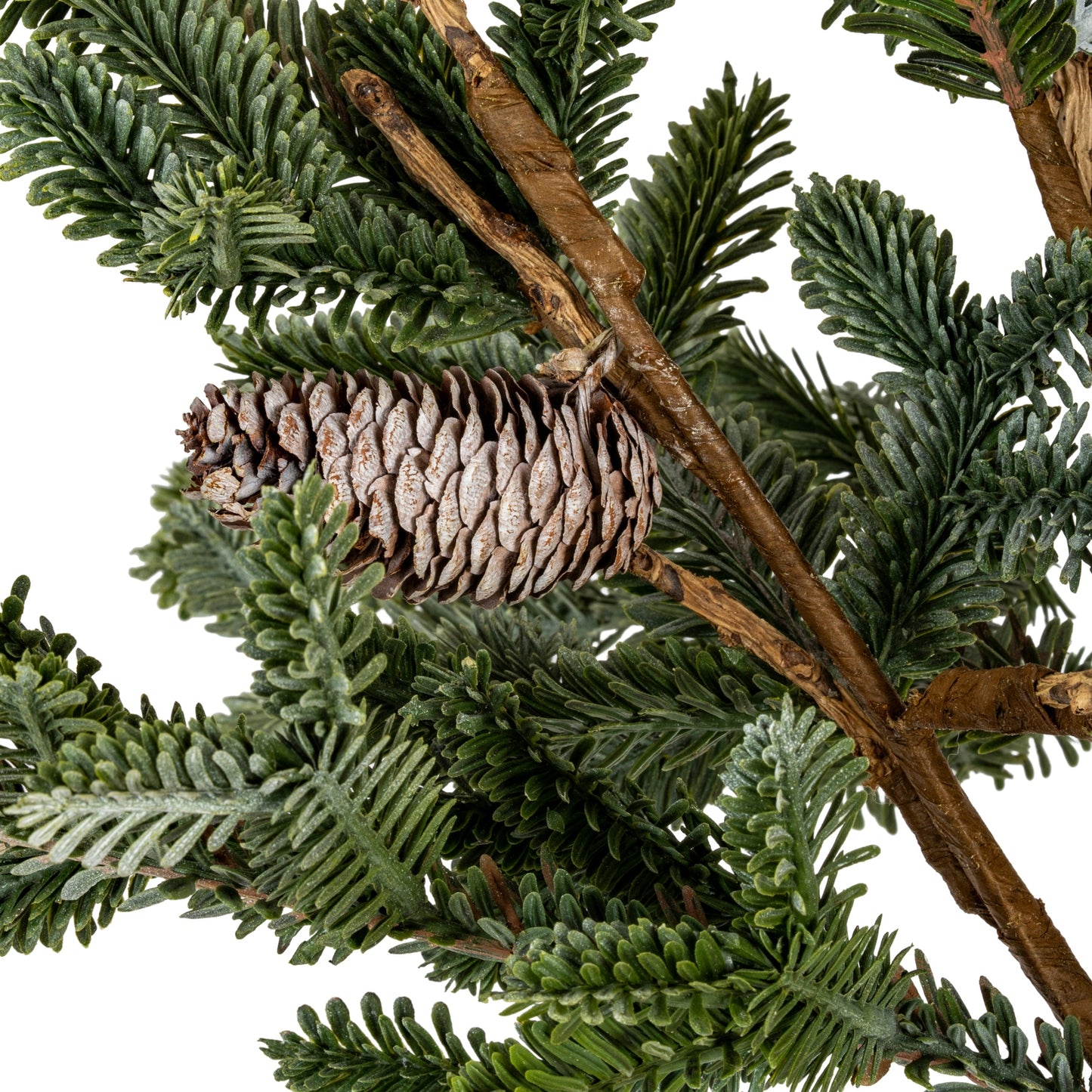 Woodland Pine Teardrop Swag With Pinecones - 0.2000