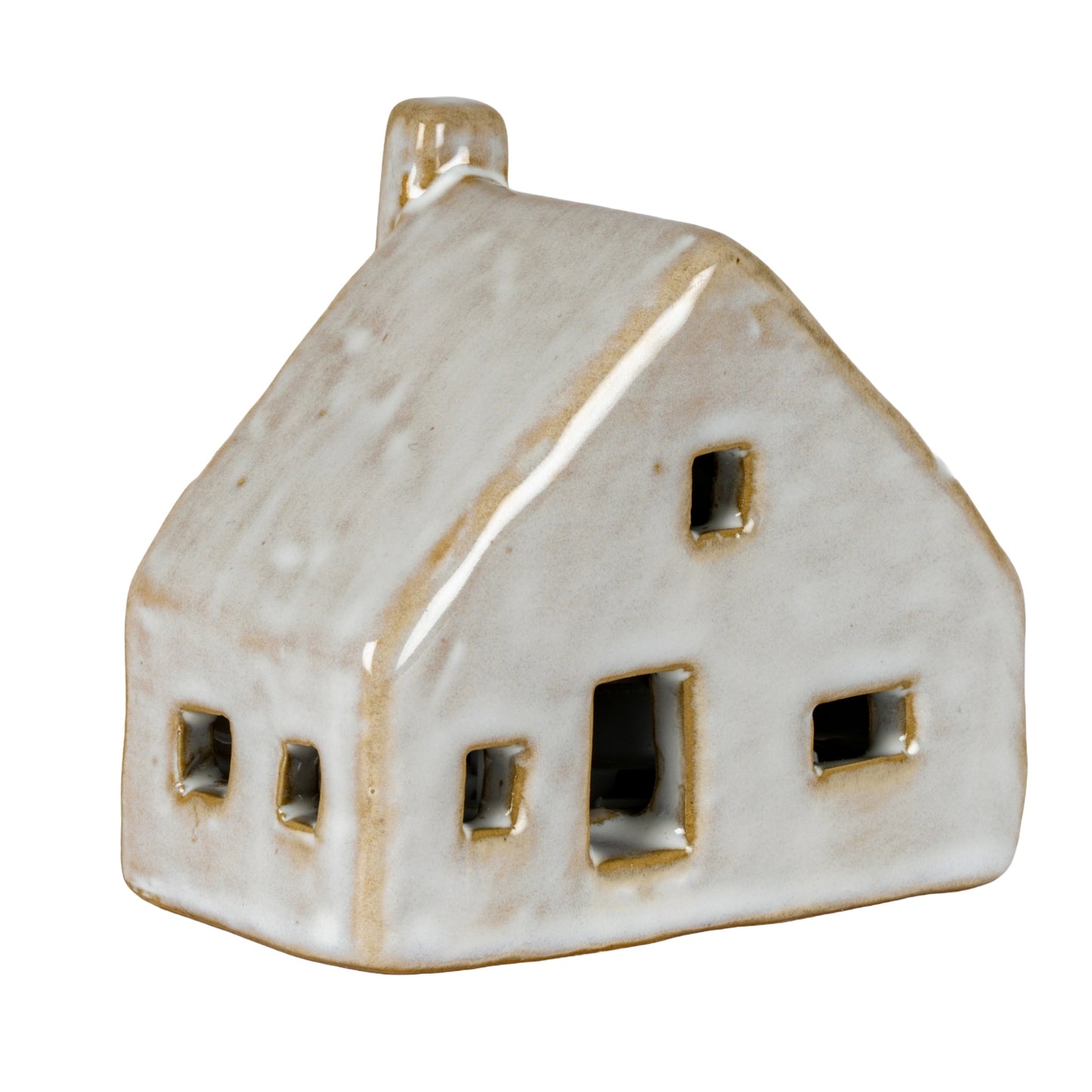Nook Ceramic Cottage With LED Light - 1.5000