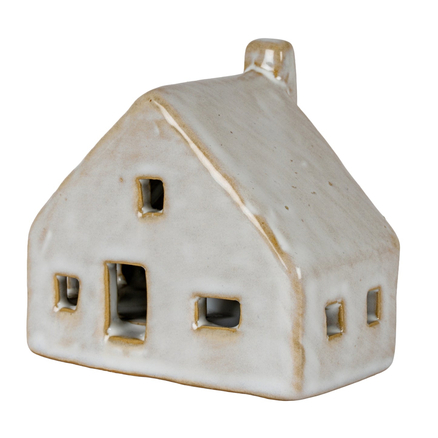 Nook Ceramic Cottage With LED Light - 1.5000