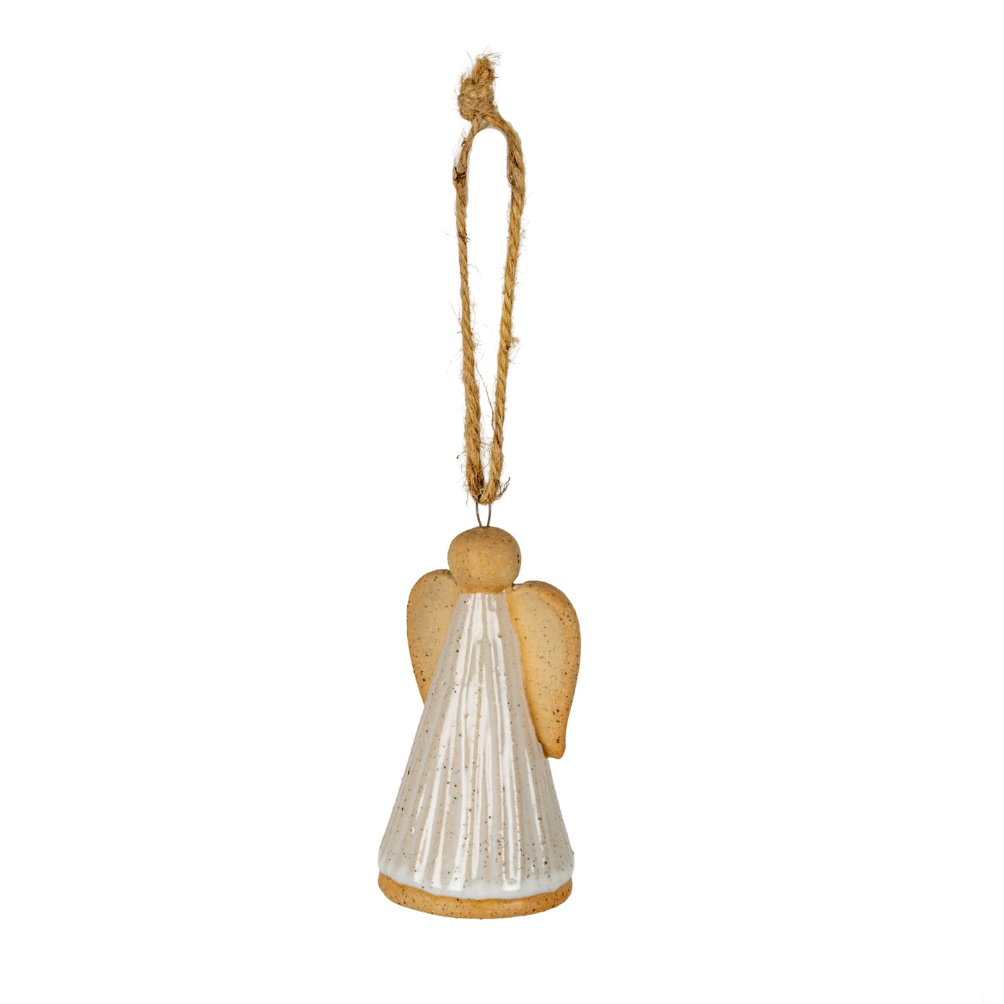 Flurry Angel Ceramic Tree Ornament - 0.8000
