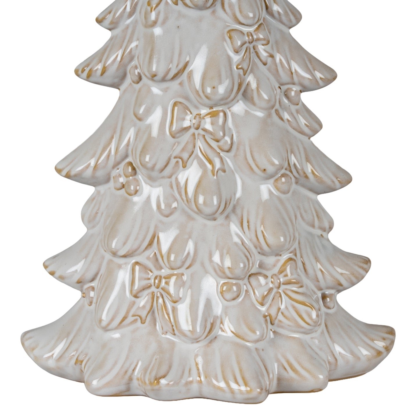 Alora Ceramic Medium Tree With Bows - 8.0000