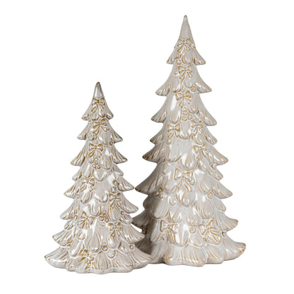 Alora Ceramic Medium Tree With Bows - 8.0000