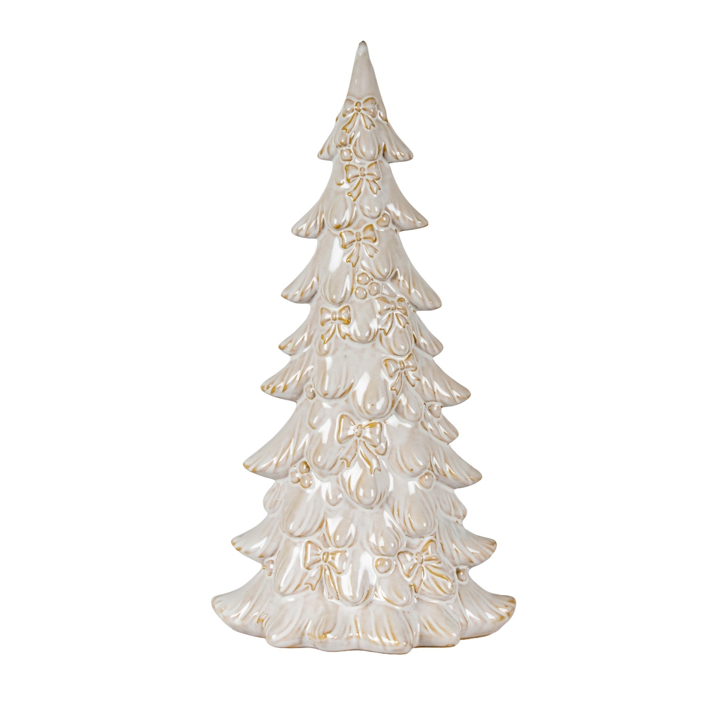 Alora Ceramic Medium Tree With Bows - 8.0000