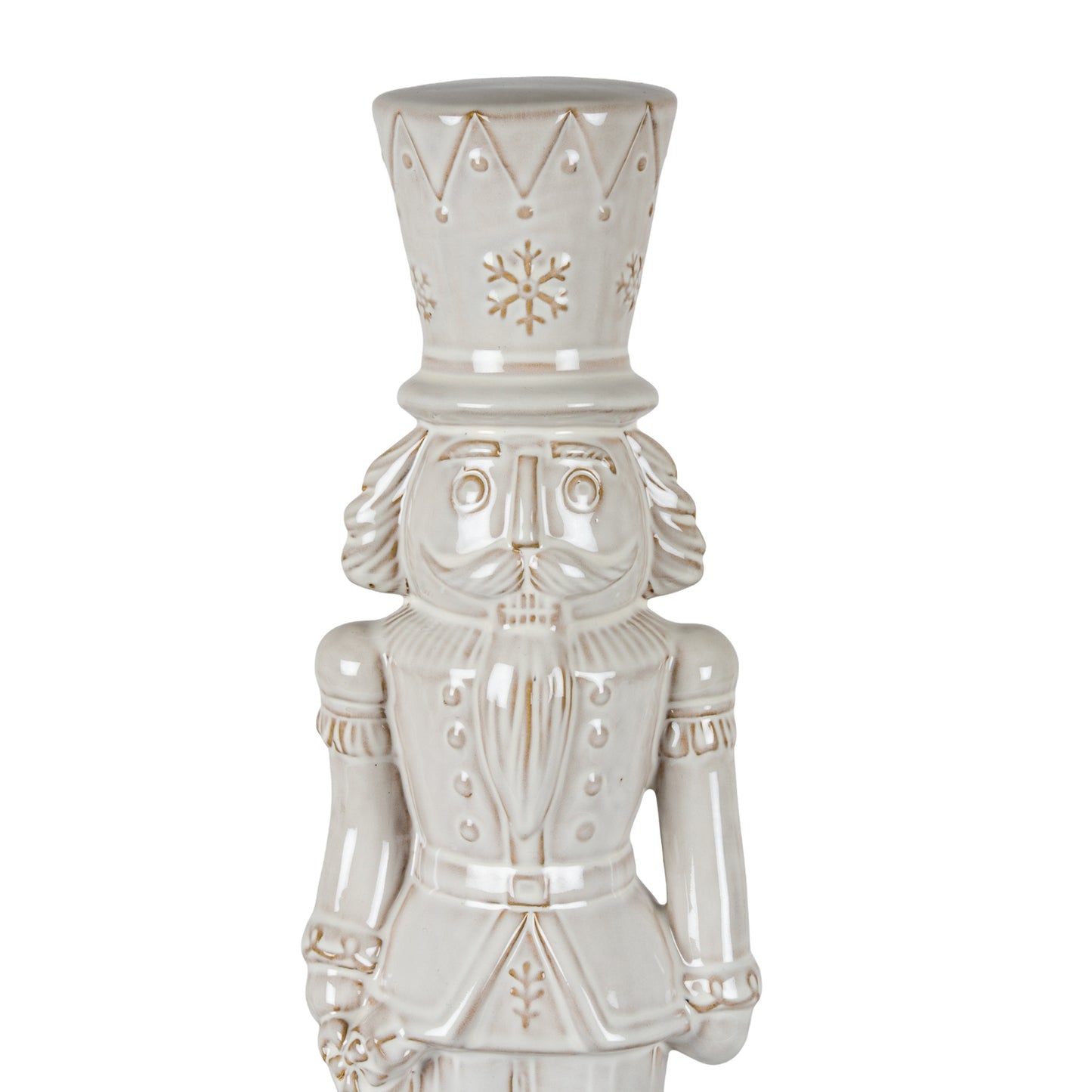 Alora Ceramic Nutcracker With Stocking - 11.1300