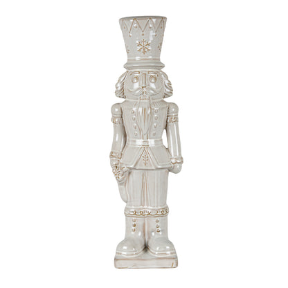Alora Ceramic Nutcracker With Stocking - 11.1300