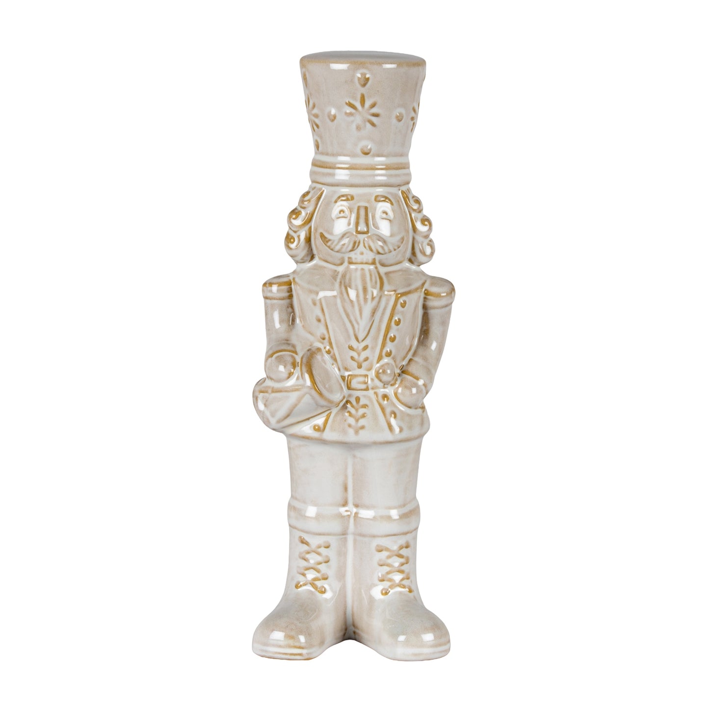 Alora Ceramic Nutcracker With Drum - 4.3500