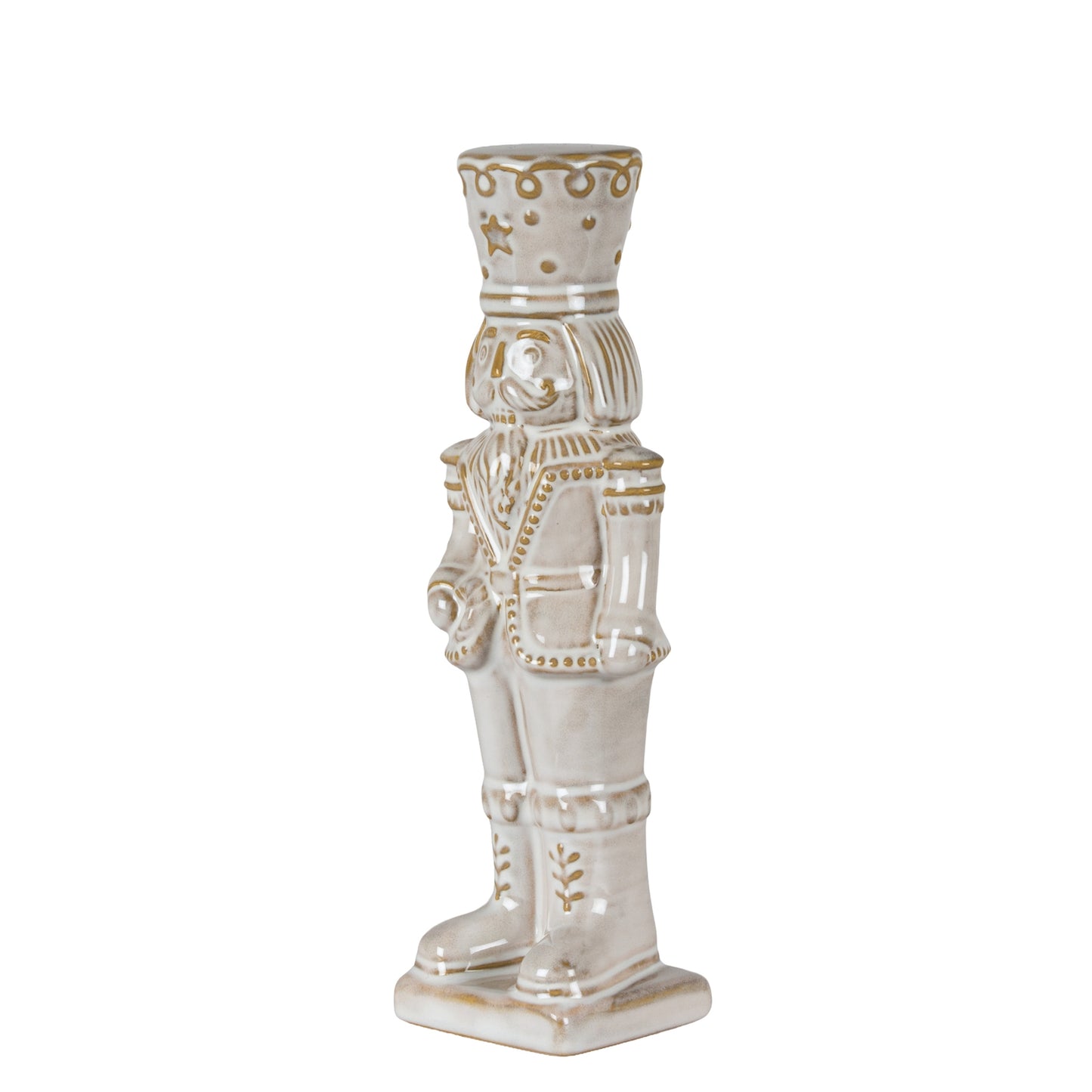 Alora Ceramic Nutcracker With Candy Cane - 2.6600