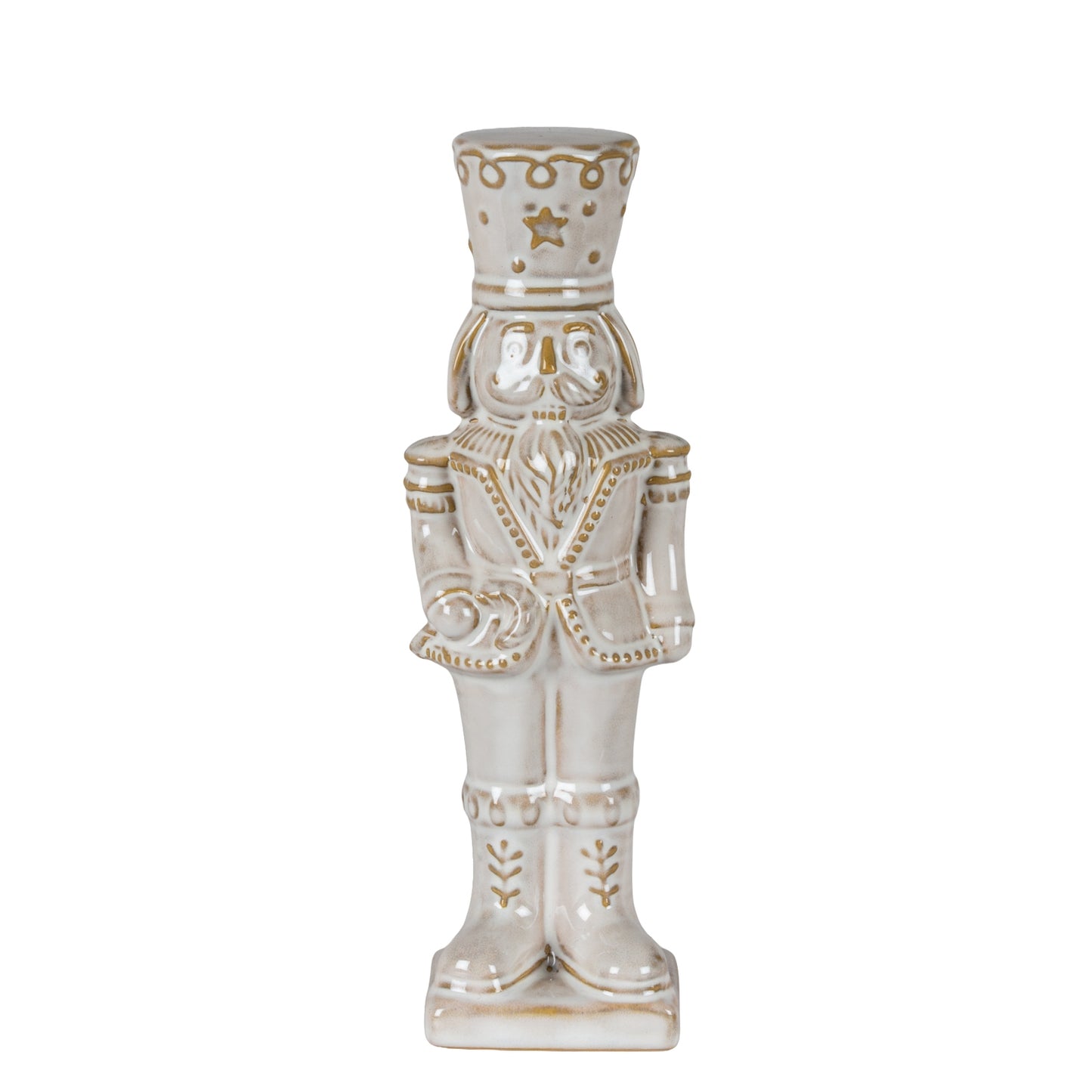 Alora Ceramic Nutcracker With Candy Cane - 2.6600