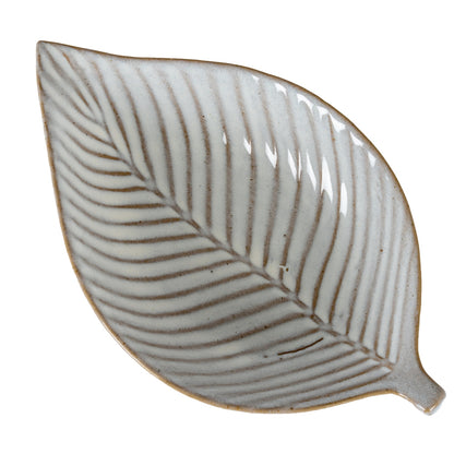 Alora Ceramic Elm Leaf Large Dish - 0.4700