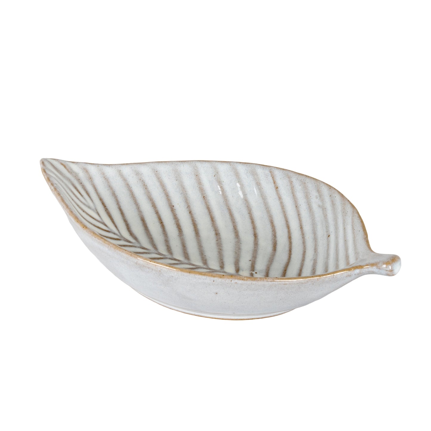 Alora Ceramic Elm Leaf Large Dish - 0.4700