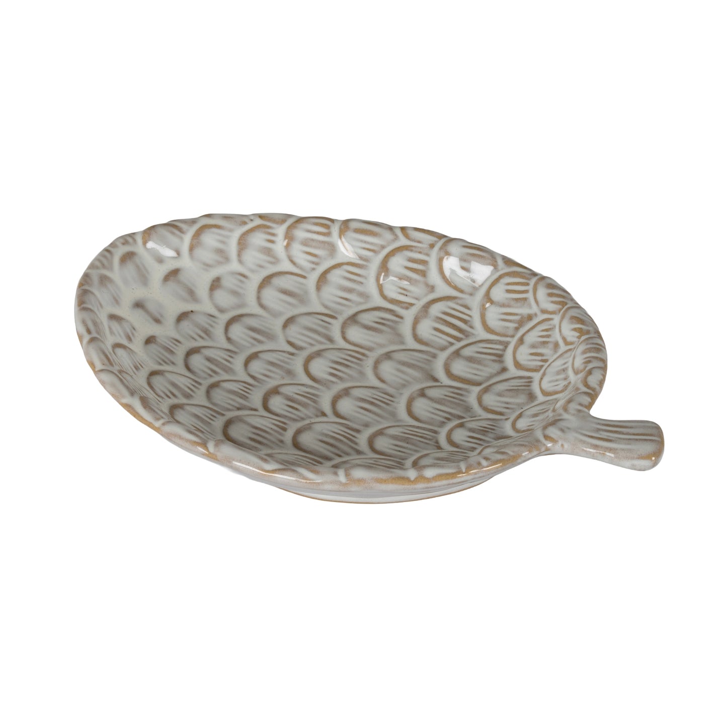 Alora Ceramic Pinecone Medium Dish - 0.2600