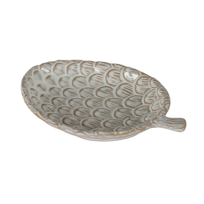 Alora Ceramic Pinecone Medium Dish - 0.2600