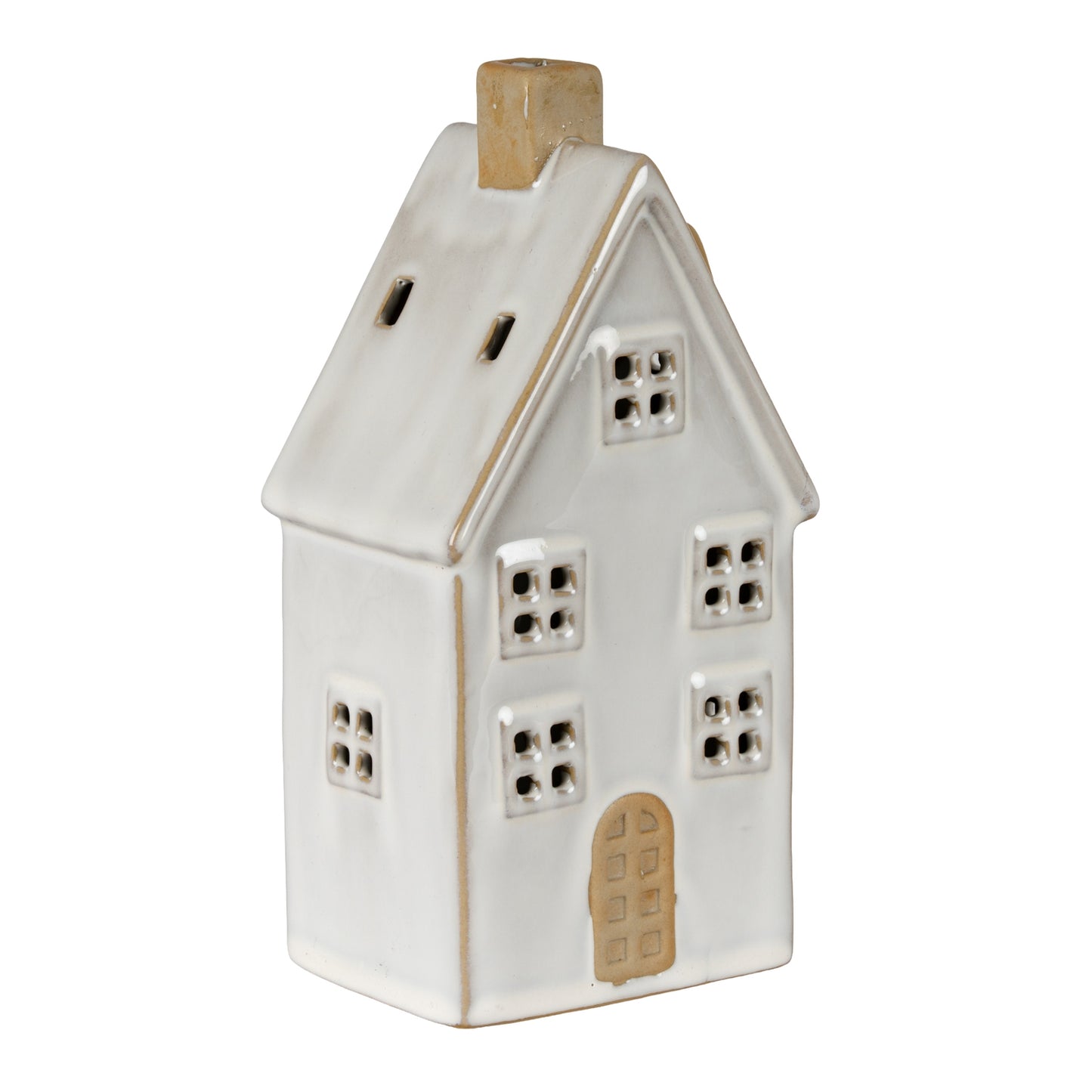 Alora Ceramic Large Townhouse With LED Light - 0.7500