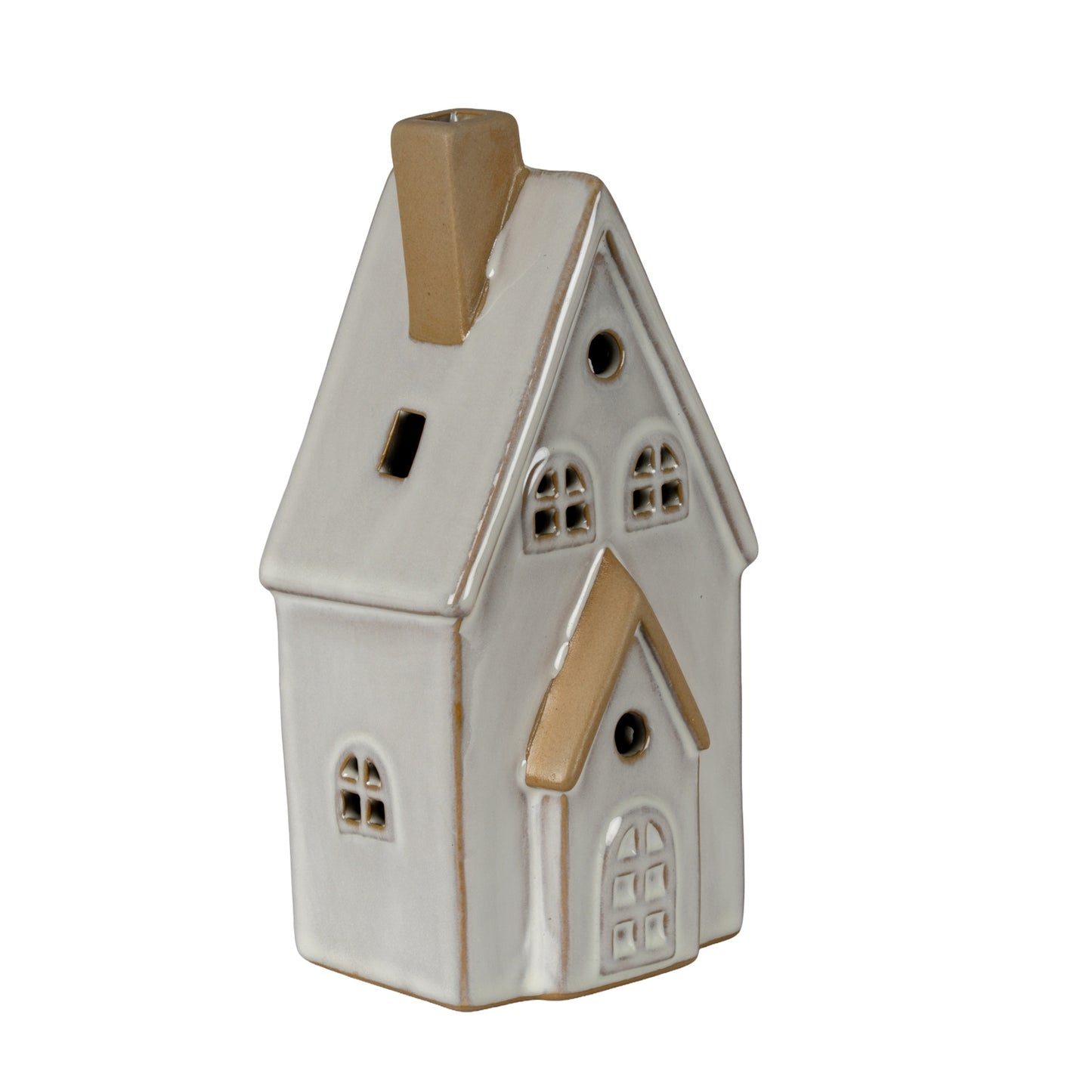 Alora Ceramic Medium Townhouse With LED Light - 0.4100