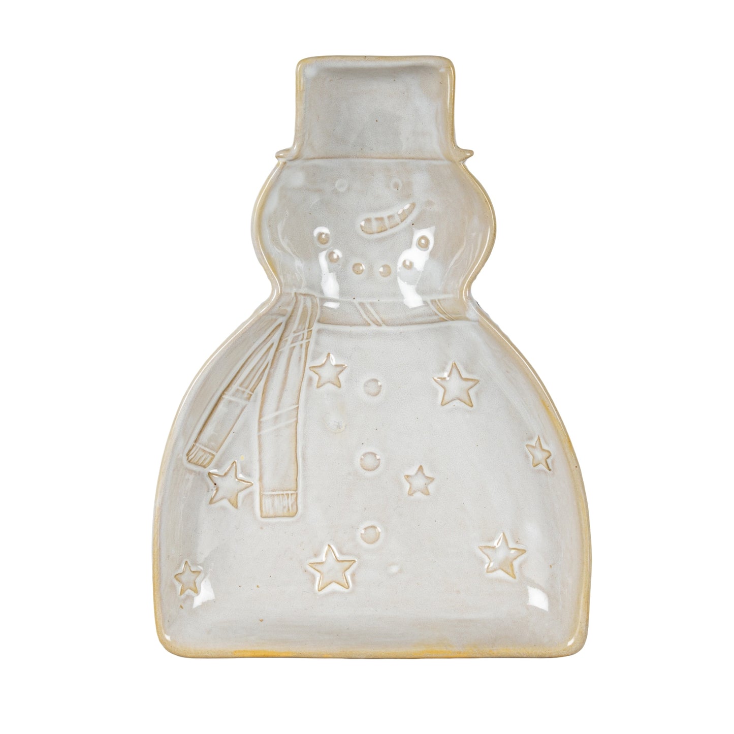 Alora Ceramic Snowman Dish - 0.4300