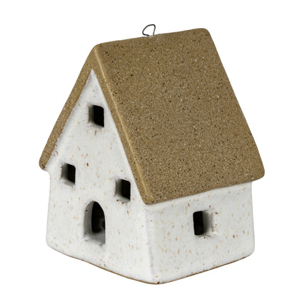 Alora Ceramic Large Town Cottage With LED Lights - 0.1400