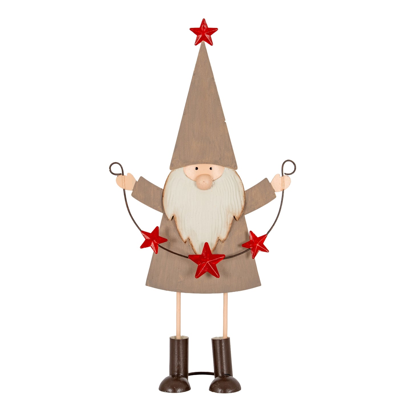 Cheeky Metal Elf with Star Garland - 0.1250