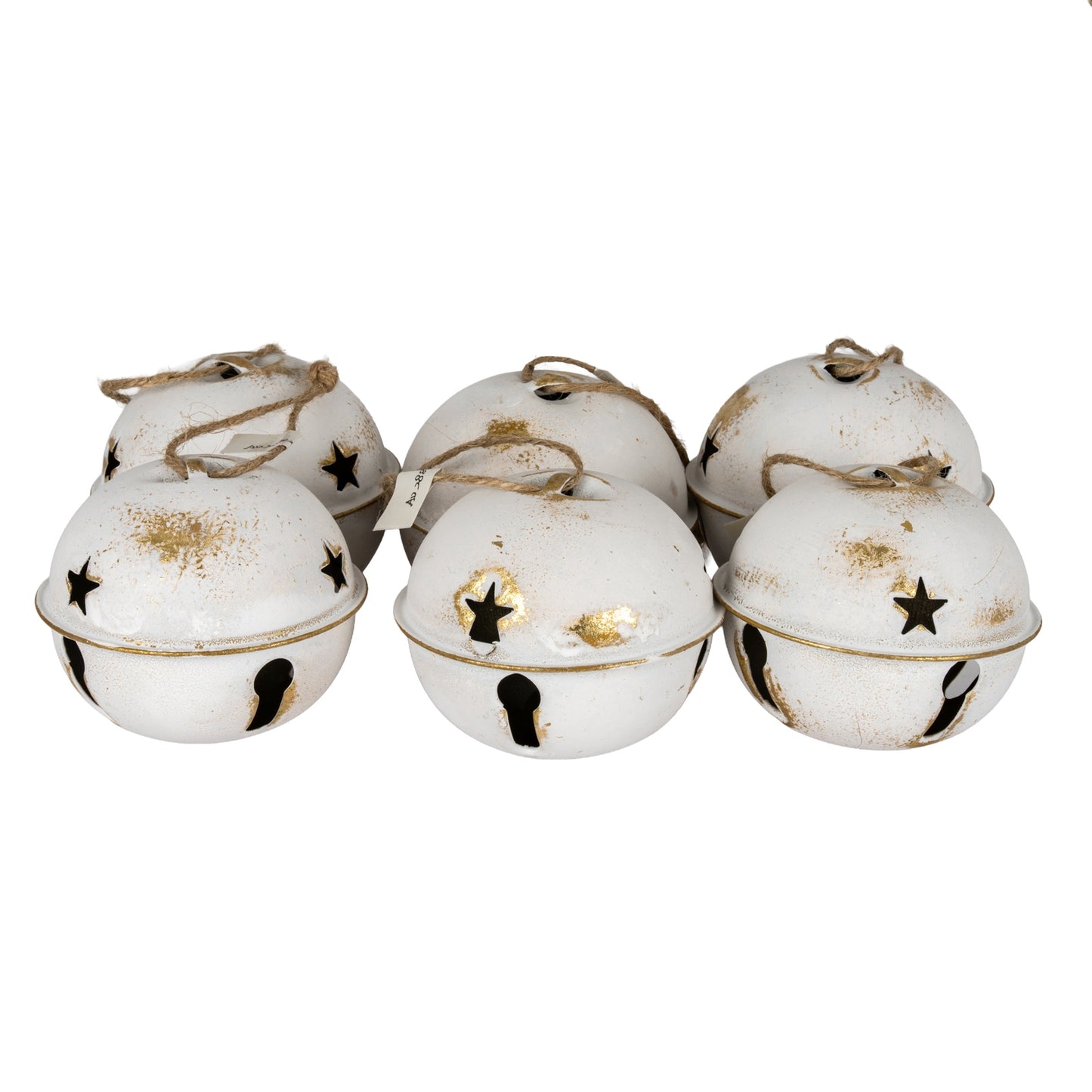 Twelve Metal Nordic Bells in Wooden Box - 0.1550