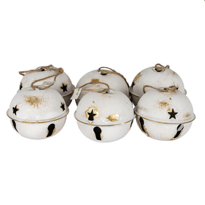 Twelve Metal Nordic Bells in Wooden Box - 0.1550