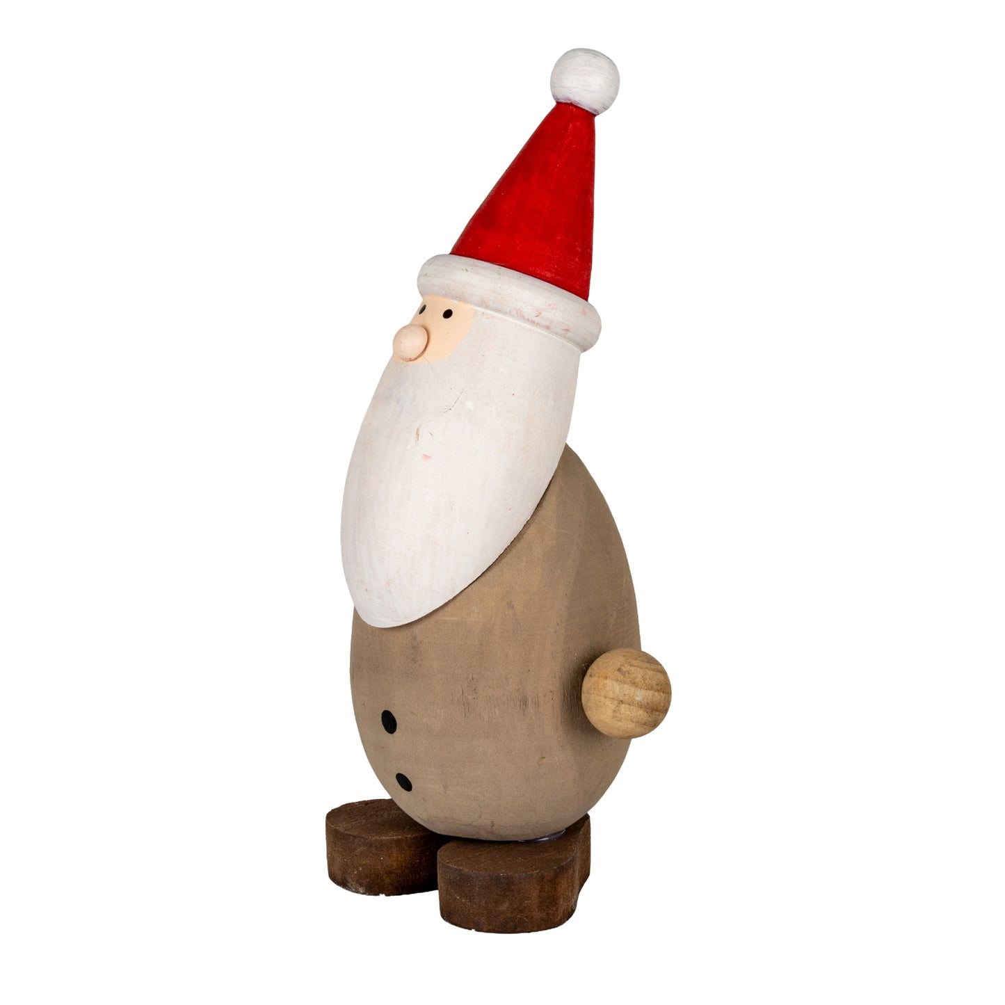 Wooden Santa with Tree - 0.1250
