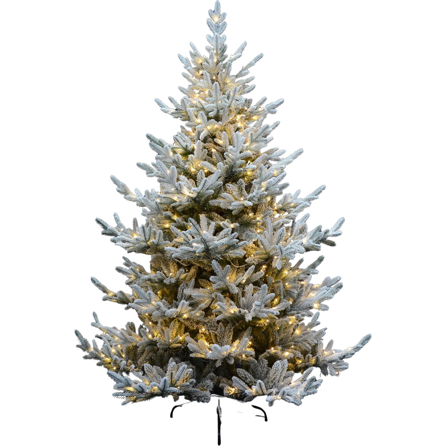 Snowy Spruce 7Ft Pre Lit 500 Led Christmas Tree - 21.5000