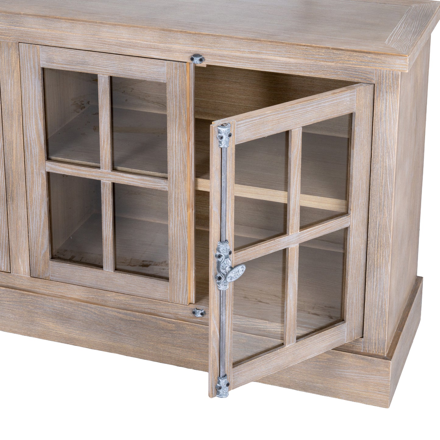 Haldon Collection 4 Door Glazed Sideboard - 0.0000