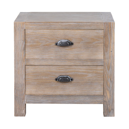 Haldon Collection 2 Drawer Bedside Table - 0.0000
