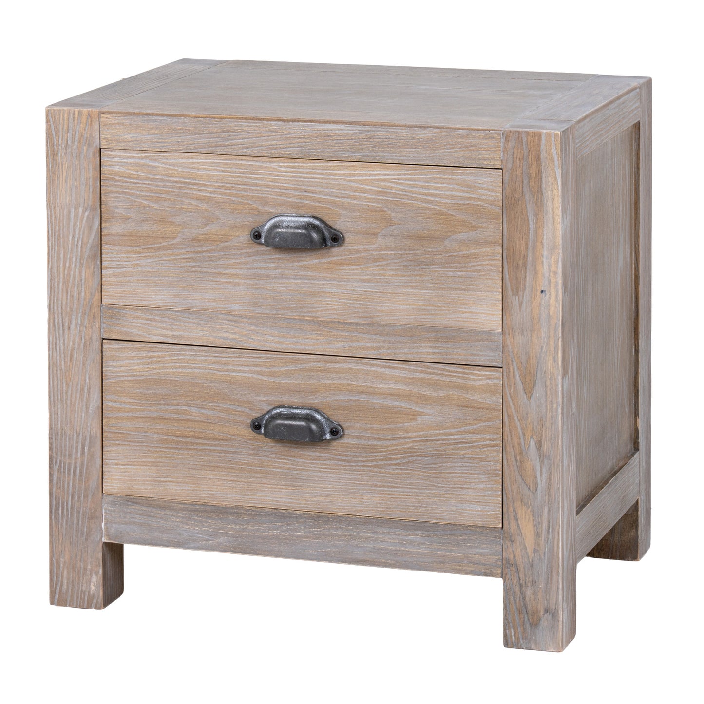 Haldon Collection 2 Drawer Bedside Table - 0.0000