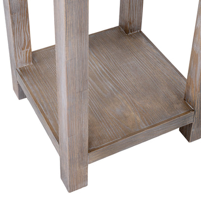 Haldon Collection Large 1 Drawer Lamp Table - 0.0000