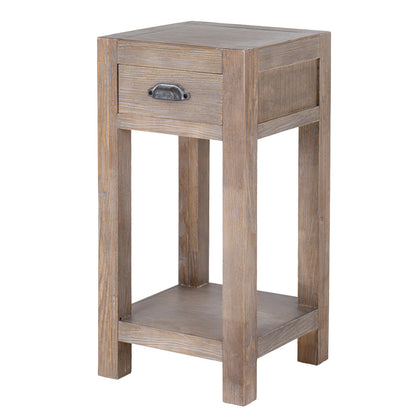Haldon Collection Large 1 Drawer Lamp Table - 0.0000