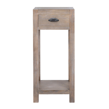 Haldon Collection Small 1 Drawer Lamp Table - 0.0000