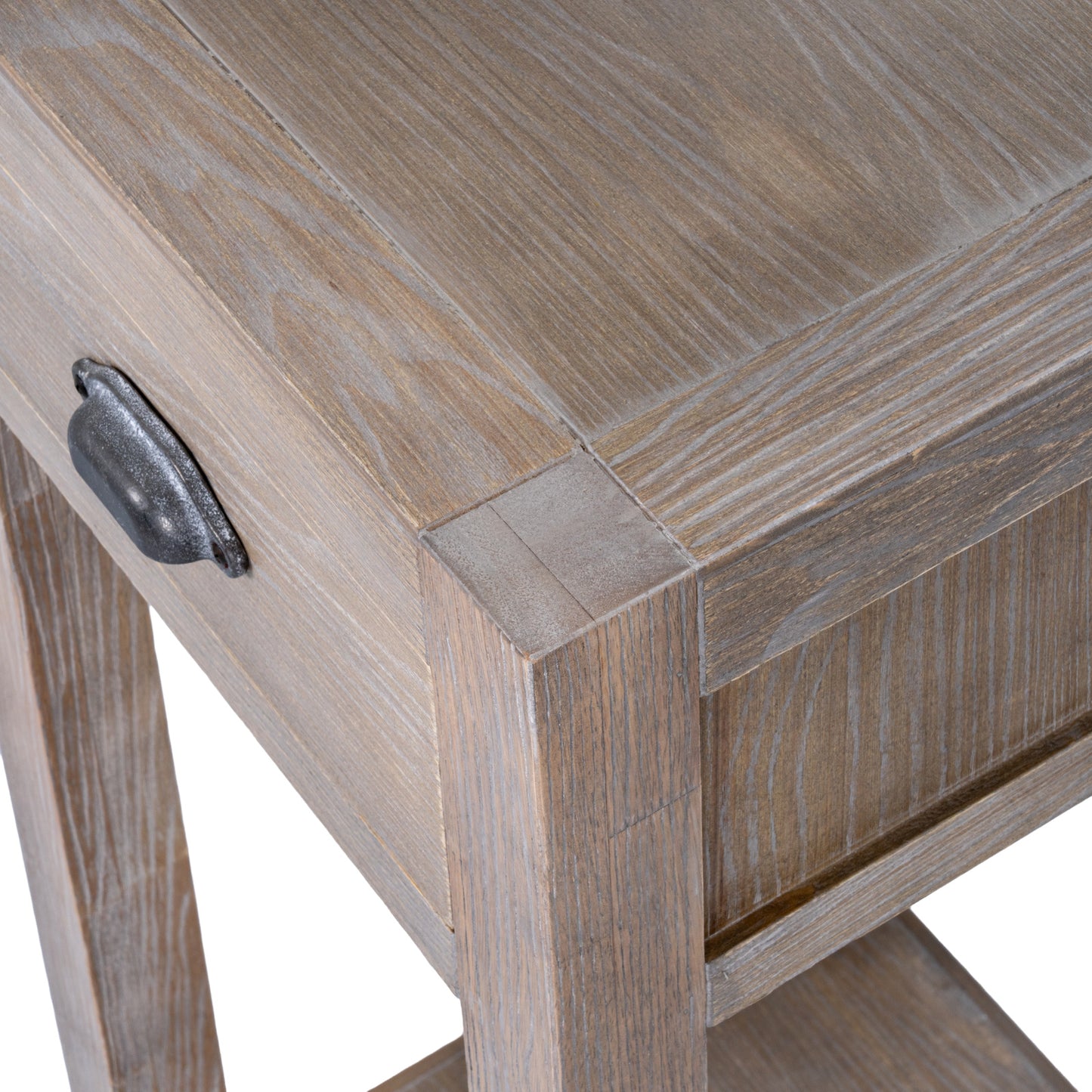 Haldon Collection Small 1 Drawer Lamp Table - 0.0000