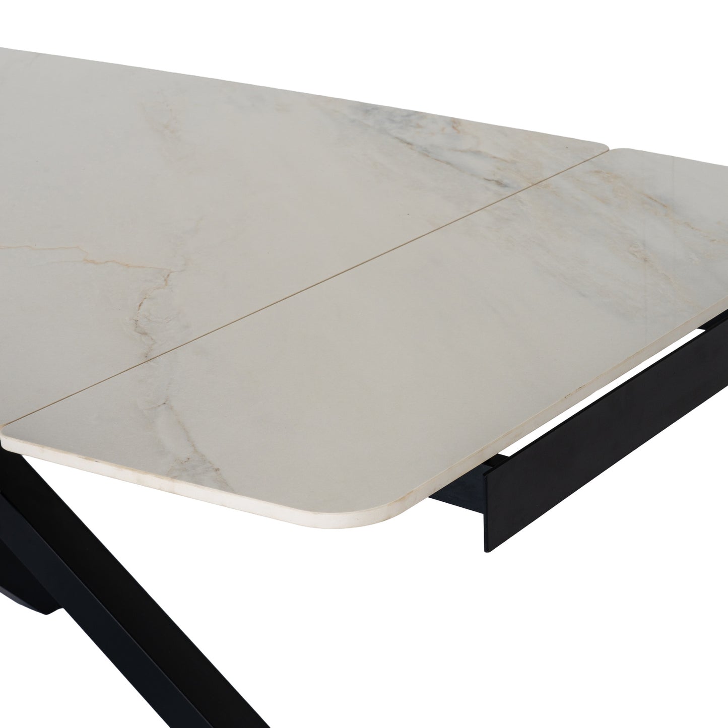 Romanby Stone Extending Dining Table