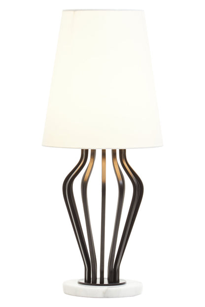 Yada Black And White Table Lamp