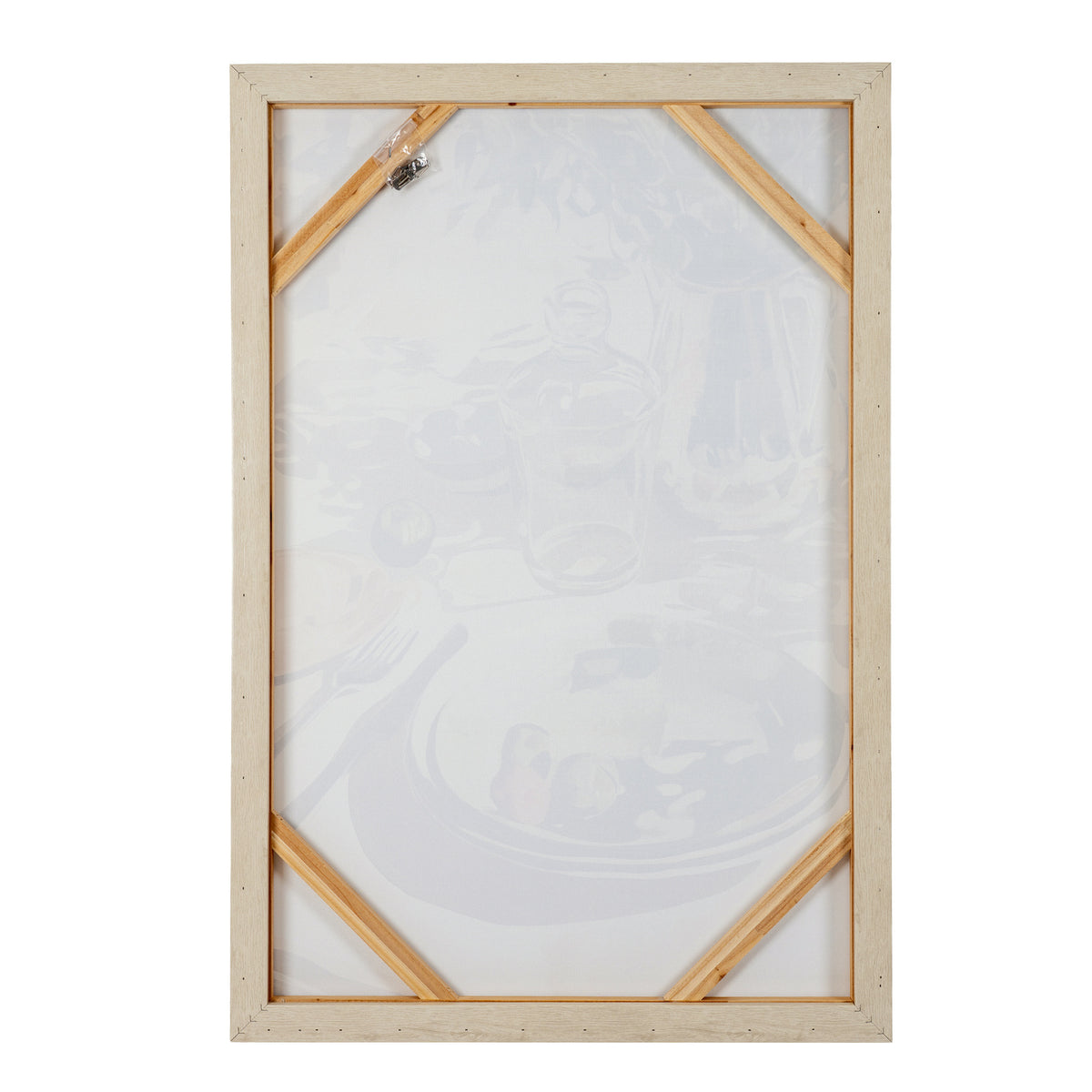 Alfresco Evening Hand Painted Canvas in Frame