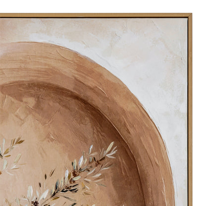 Siena Handpainted Canvas in Frame