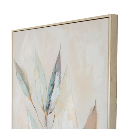 Willow Light Handpainted Canvas in Frame