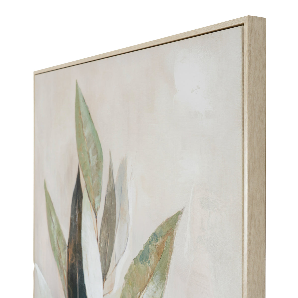 Willow Shade Handpainted Canvas in Frame