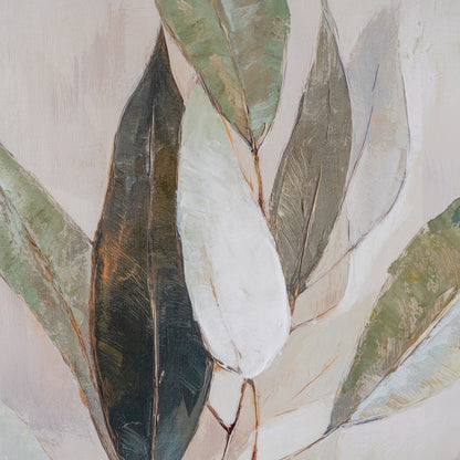 Willow Shade Handpainted Canvas in Frame