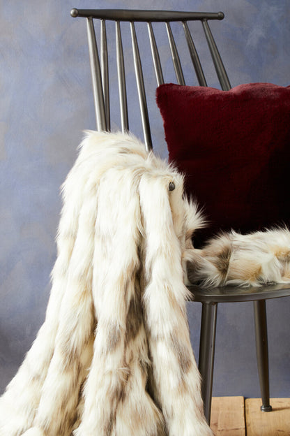 Folia Natural Fur Throw