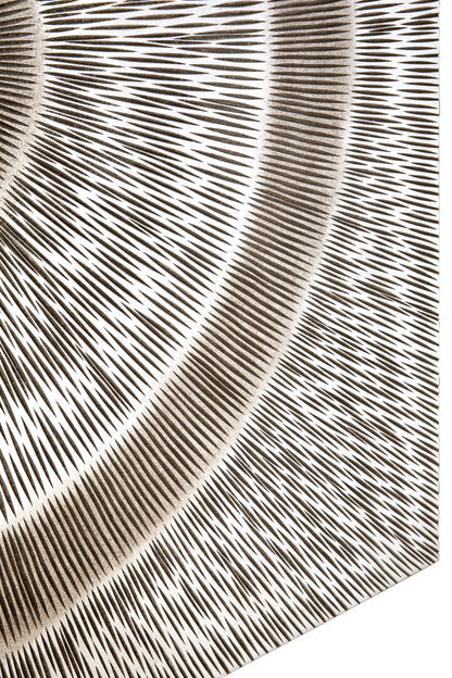Milan Silver Wood Carving Wall Art