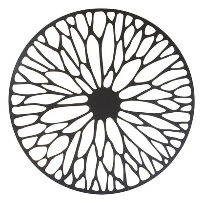 Alpine Large Black Floral Design Wall Art