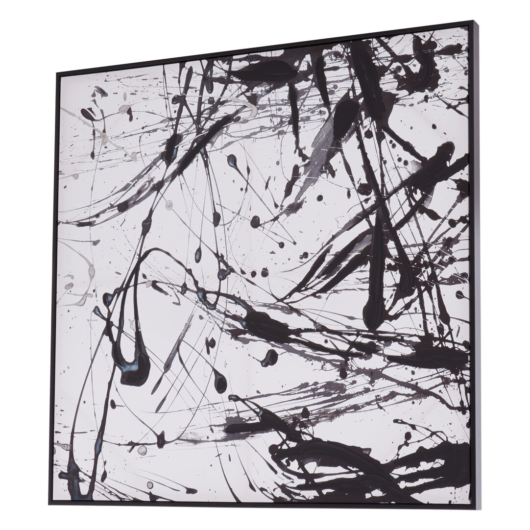 Modernist Black and White Wall Art