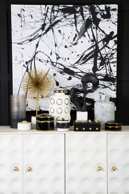 Modernist Black and White Wall Art
