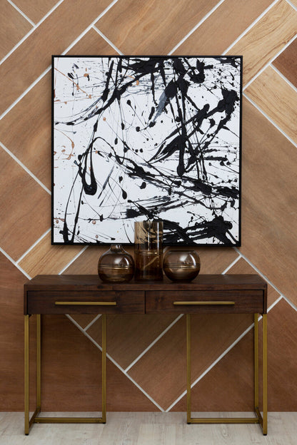 Modernist Black and White Wall Art